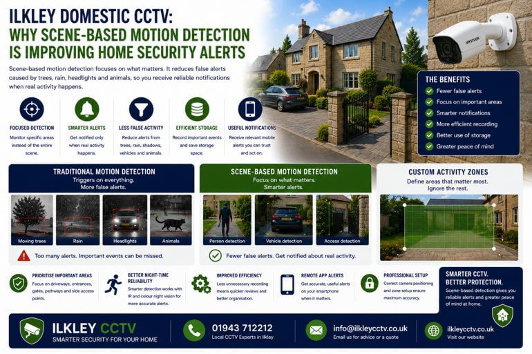 Ilkley Domestic CCTV: Why Scene-Based Motion Detection Is Improving Home Security Alerts