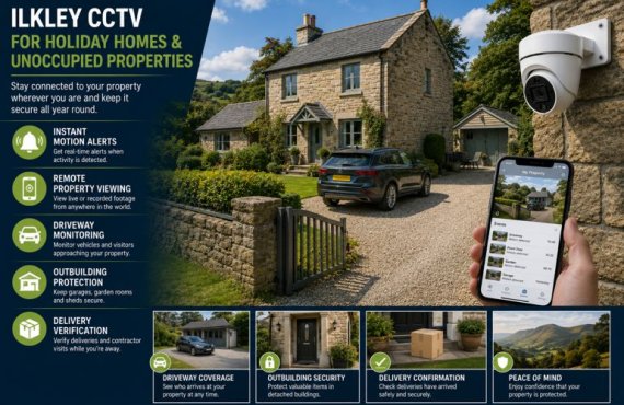 Ilkley CCTV for Holiday Homes and Frequently Unoccupied Properties